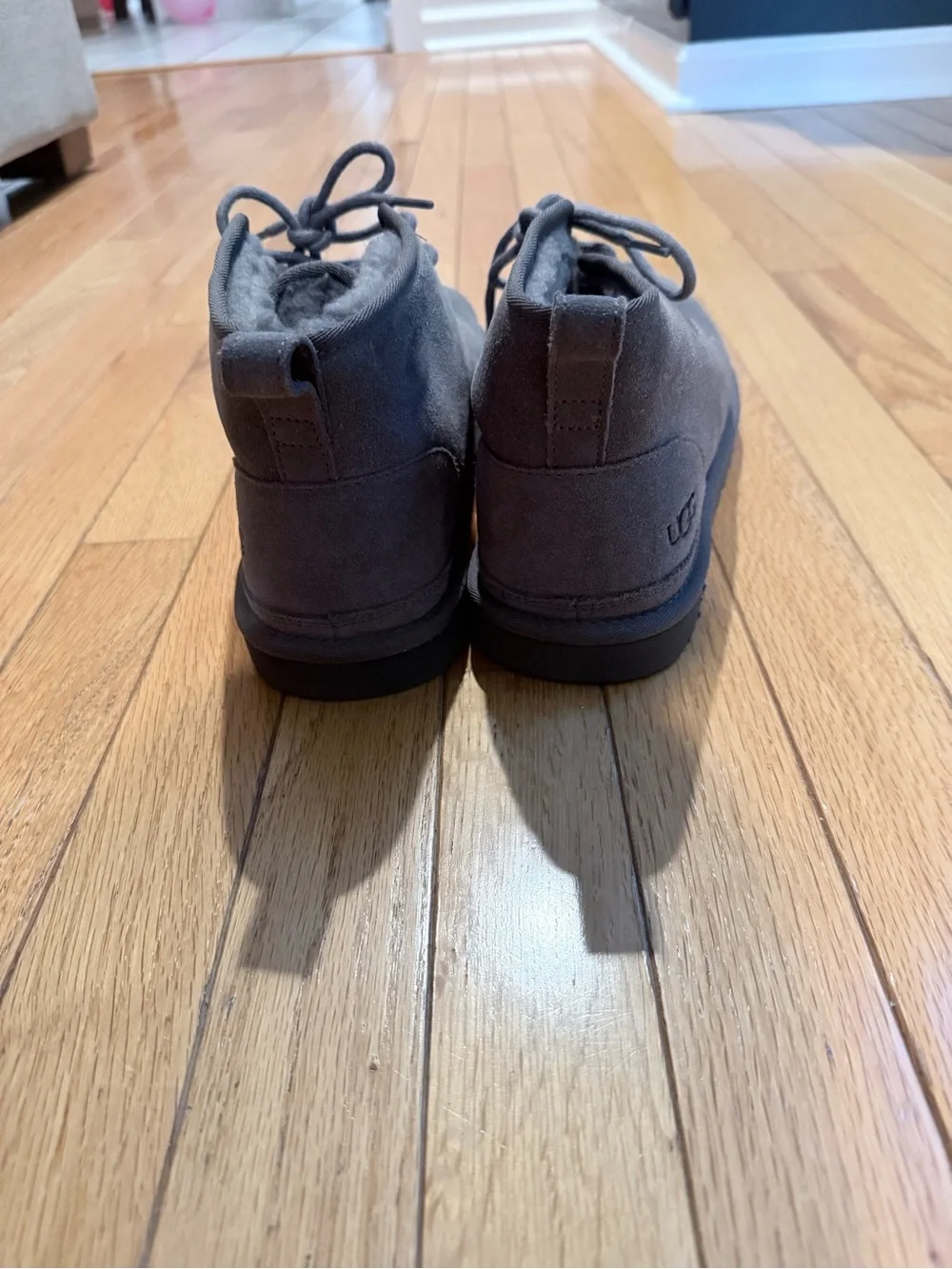UGG Neumel Suede Slipper Clogs 'Charcoal' - Men's Size 11